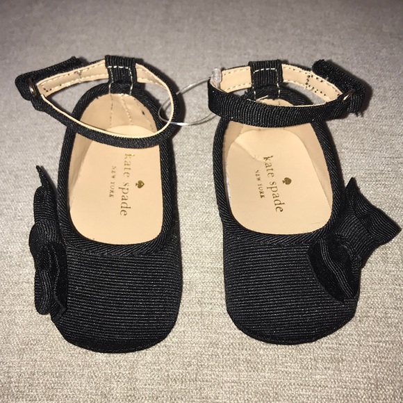 kate spade Other - Kate Spade Infant Ballerina Flats (black)